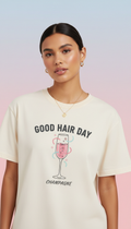 Good Hair Day Champagne Tee