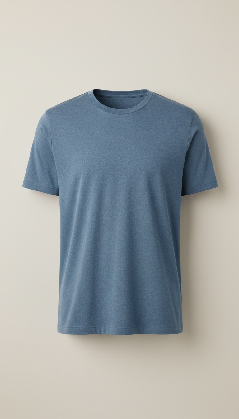 Steel Blue Soft-Touch Unisex T-Shirt