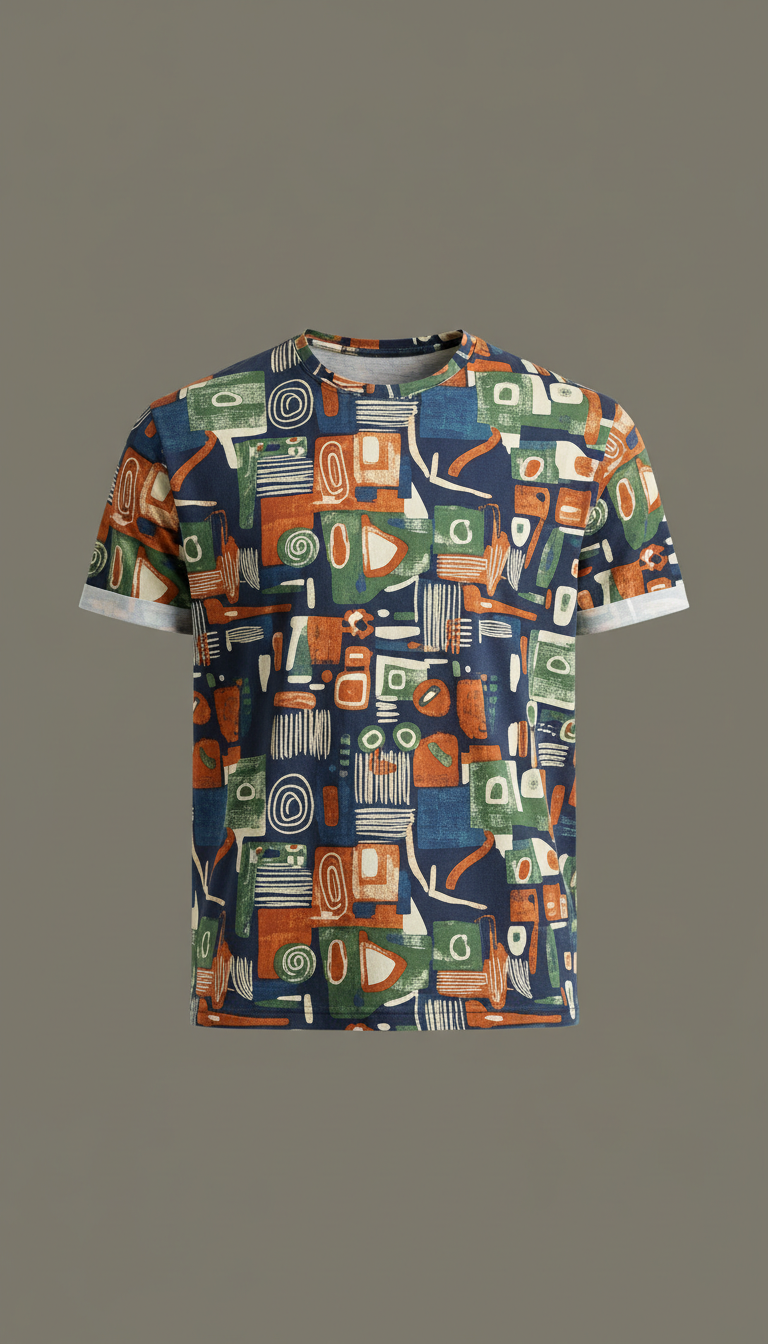 Abstract Design T-Shirt